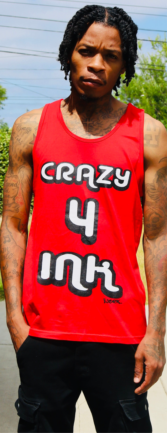 Crazy 4 Ink (Red & Black)