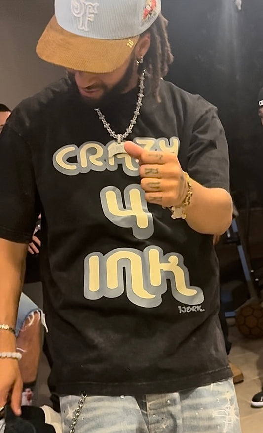 Black Premium Acid Wash C4I T-Shirt