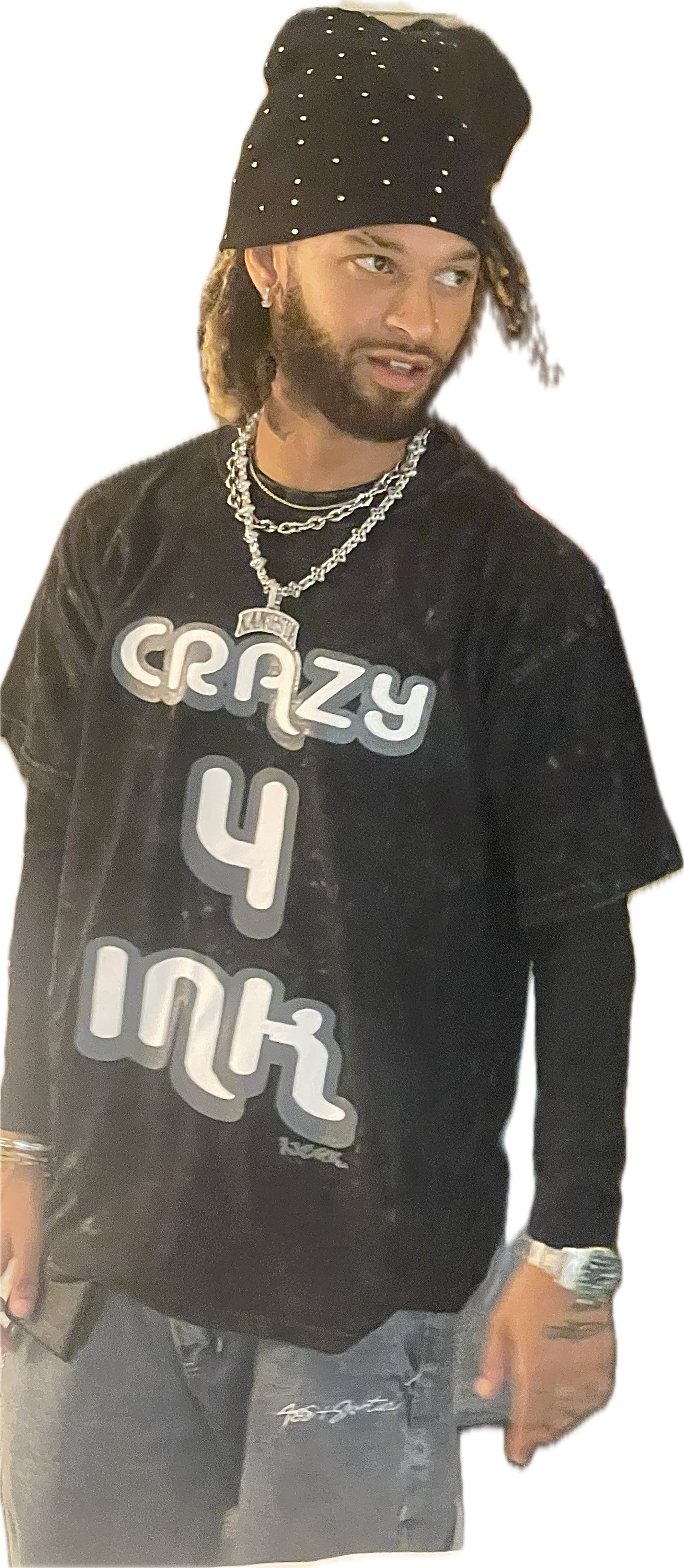 Black Premium Acid Wash C4I T-Shirt