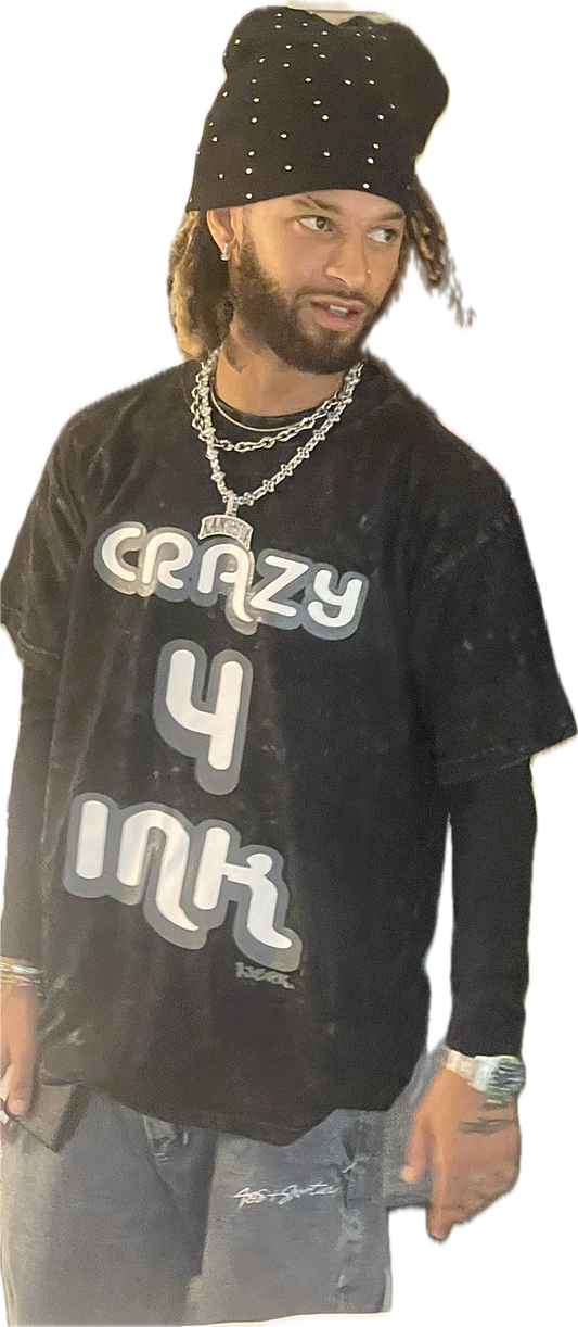 Black Premium Acid Wash C4I T-Shirt